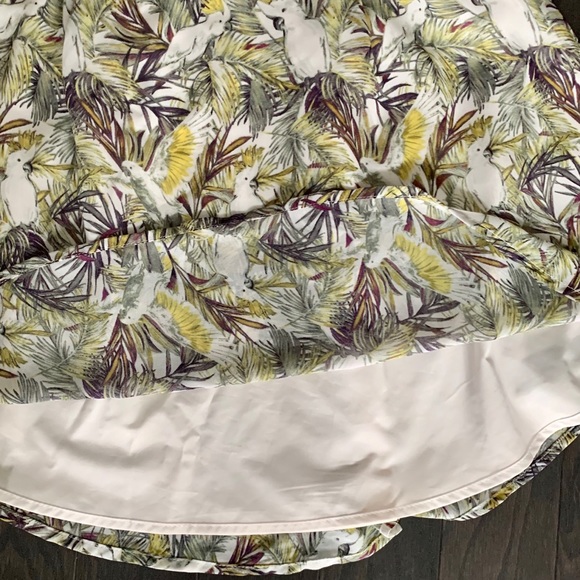 Dynamite Fully Lined Elastic Waisted Flowy Skirt - Picture 4 of 5